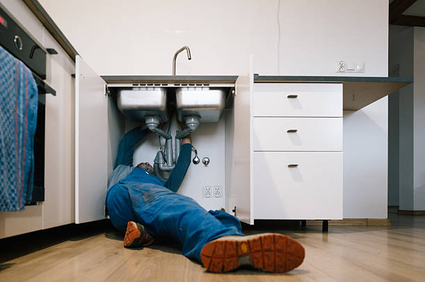 Professional Drain Cleaning technician working in Gough, GA